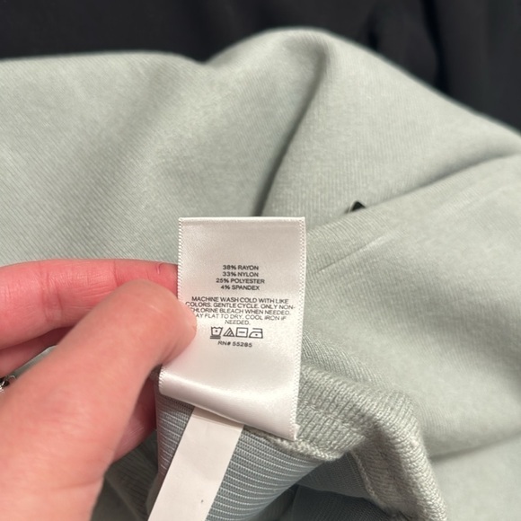 Express High Waisted Side Slit MIDI Sweater Pencil Skirt - Picture 6 of 10